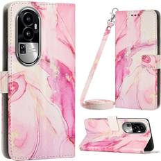 For Oppo Reno10 Pro 5g /reno10 5g global Leather Wallet Case Stand Cover With Shoulder Strap For Oppo Reno10 Pro 5g /reno10 5g global Leather Wallet Case Stand Cover With Shoulder Strap