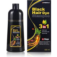 Black hair shampoo Meidu Black Hair Dye Shampoo 16.9fl oz