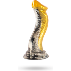 Gul Dildoer Sexlegetøj Epic Drakon Dildo Yellow Cobra 20.5cm