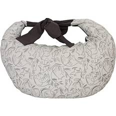 Grey Pregnancy & Nursing Pillows Hippychick Nursing Pillow Breastfeeding Baby Maternity Pillow Removable-Washable Cotton Cover Animal Friends Grey