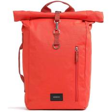 Sandqvist Ground Dante Vegan Rolltop backpack orange