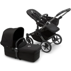 Bugaboo Duo - Extendable Sun Canopy Pushchairs Bugaboo Donkey 5 Mono Midnight Black