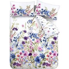 Textiles Catherine Lansfield Countryside Duvet Cover Pink, Blue (230x220cm)