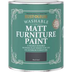 Rust-Oleum Matt Wood Paint Black Sand 0.75L