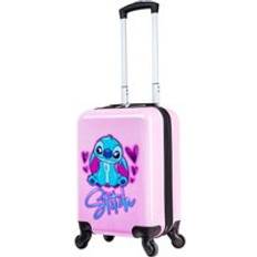 Disney Stitch Trolley Bag Luggage Pink