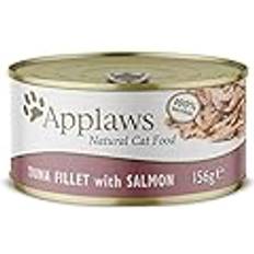 Applaws Cat Tin Tuna Fillet with Salmon Broth