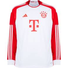 adidas Men FC Bayern 23/24 Long Sleeve Home Jersey