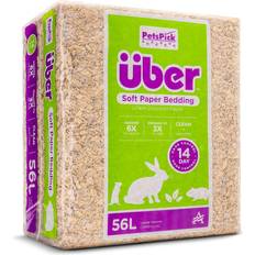 ÜBER Husdjur ÜBER Soft Paper Bedding 56L