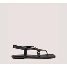 44 ½ Sandalias de tacón Stuart Weitzman Benni Buckled Thong Sandals - Women's