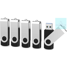 Kootion 16gb usb 3.0 flash drive 5 pack, usb 3.0 memory stick with led indicator