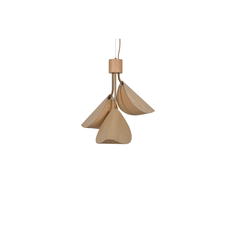 Forestier Lys Wood Pendant Lamp 10cm