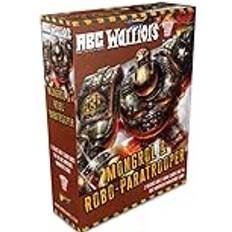 Mongrol & Robo-fallskärmsjägare, miniatyrer för ABC mycket detaljerade 2000 AD-miniatyrer för bordsspel krigsspel