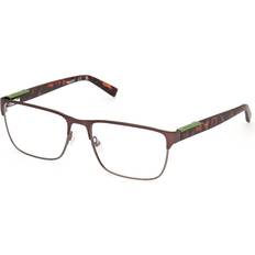 Herren TB50002 49 Rahmen Brillen Metall Braun Quadratisch