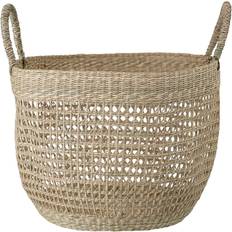 Bloomingville Korb Seegras Ø 34 cm - Natur/H x Ø 24x34 cm Cesta 34cm