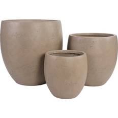 Pots, Plants & Cultivation House Nordic Beckley Krukker Krukker, Fiberclay, Brun Af Krukke & Urtepotte