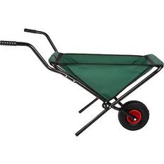 Wheelbarrows Pure Garden wheelbarrow collapsible cart wheelbarrows 80lb capacity