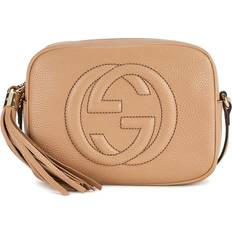 Gucci Soho Small Leather Cross-body bag Beige