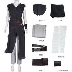 RYWOLT Rey Cosplay Costume Set Film Television Characters Fashion Halloween