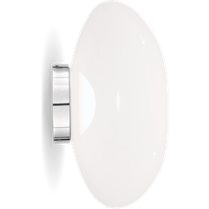 Belysning Tom Dixon Melt Surface LED Vägglampa Opal-Silver Väggarmatur