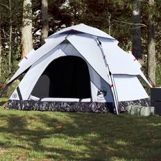 VidaXL Camping & Friluftsliv vidaXL Kupoltält 5 Personer Vit Mörkläggningstyg Snabbrest