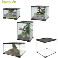 Vivarium Komodo glass nano habitat small reptile vivarium stackable spider