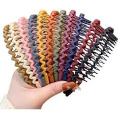 Hårprodukter Shein Plastic Wave Headband With Comb & Teeth, Random Hairband
