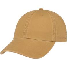 Stetson Rector Baseball Cap Cotton Light Brown One 5560 cm