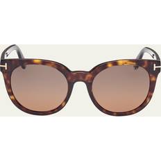 Solglasögon Tom Ford FT1109 Moira 52H Solglasögon Acetat Fjäril Polariserad