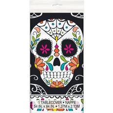 Sort Bagedekorationer Unique Day of the Dead Plastdug