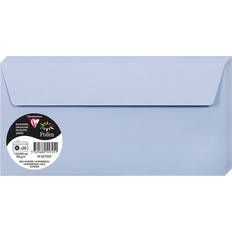 Enveloppes et Fournitures d'Envoi Clairefontaine Enveloppe Bleu Lavande 110 x 220 mm 20 Pcs