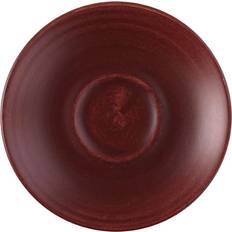 Red Saucer Plates Churchill Stonecast Patina Espresso Rust Saucer Plate 12pcs