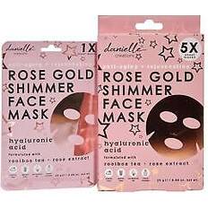Rose Gold Shimmer Face Sheet Mask