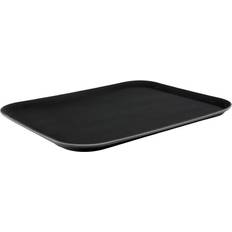 Plastic Serving Trays Beaumont Non-slip Black Serving Tray