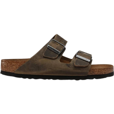 Birkenstock Arizona Soft Footbed Oiled Leather - Faded Khaki