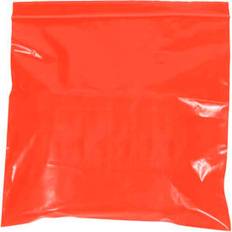 Corrugated Pads & Sheets Global Industrial Reclosable Poly Bags, 8"W x 10"L, 2 Mil, Red, 1000/Pack