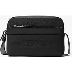 Michael Kors Håndvesker Michael Kors MK Umhängetasche Hudson Aus Gekrispeltem Leder Im Utility-Stil Schwarz ONE SIZE