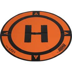 Hoodman weighted tri-fold drone landing pad lp21 Orange