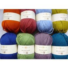 Rowan Pure Wool Superwash Worsted Aran Yarn, 100g