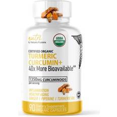 Nutri Organic Turmeric Curcumin with Ginger & Piperine 1425 mg