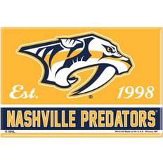 NHL Sports Fan Products Nashville Predators Nashville Predators Metal Magnet 2.5x3.5