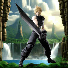 Square Enix Final Fantasy VII Play Arts Kai Action Figure Cloud Strife 27 cm