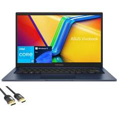 ASUS 16 GB - Blue Laptops ASUS Vivobook Laptop for Students and Business, 14" FHD Micro-Edge Display, 12th Gen Intel Core i3-1215U, 16GB RAM, 1TB PCIe SSD, WiFi 6E, Webcam, 180° Lay-Flat, USB-C, Mytrix HDMI Cable, Win 11 Pro