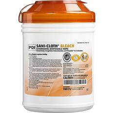 Disinfectants PDI Sani-cloth bleach wipe surface disinfectant cleaner 160 Count