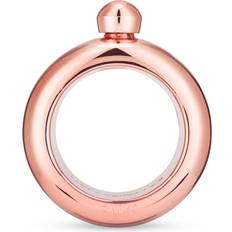 Gold Hip Flasks Blush Rose Gold Bracelet Bangle Hip Flask