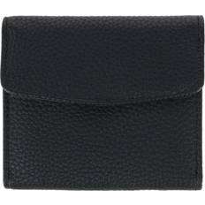 Buxton Stylish and Colorful Mini Trifold Wallet Black one size