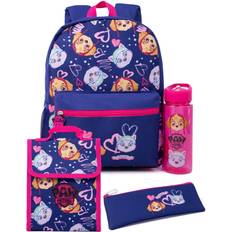 4 Piece Backpack Set - Blue