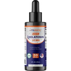 Melatonin Liquid Drops 20 mg 2 fl oz