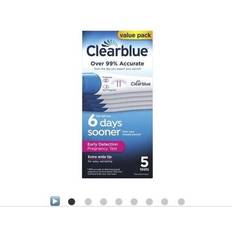 Health Clearblue early detection pregnancy test, 5 count exp. 2026 White