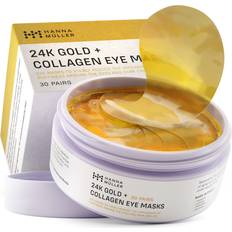 Paraben-Free Eye Masks Hanna Müller 24k Gold Collagen Under Eye Patches 30pairs