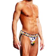 Prowler White Oversized Paw Jock Waist 34" 38" One Count, White, 34-38